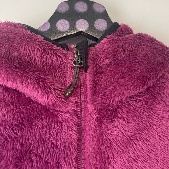 Women’s Columbia Titanium Sherpa Style Hooded Soft Fleece Jacket Size Medium - Picture 3 of 8